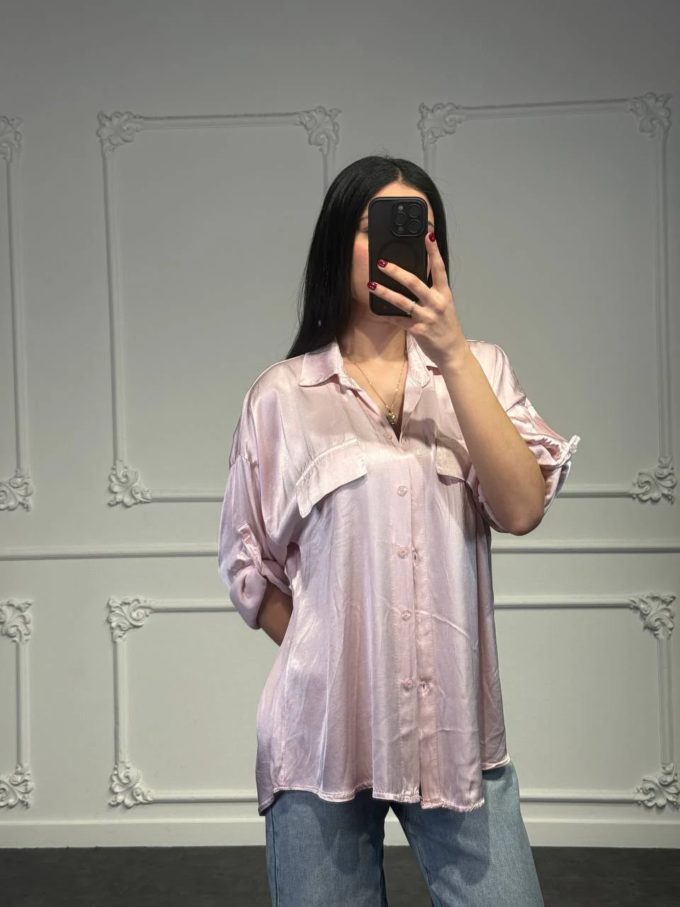 camicia in seta